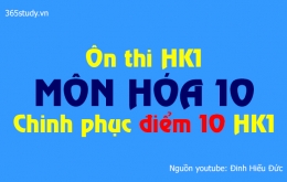 Đề thi học kì môn Hóa 10